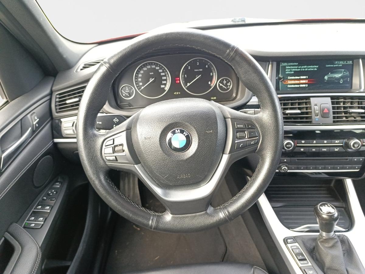 
								Bmw X3 F25 xDrive 20d 190ch X LINE complet									